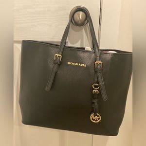 Michael Kors Black leather tote